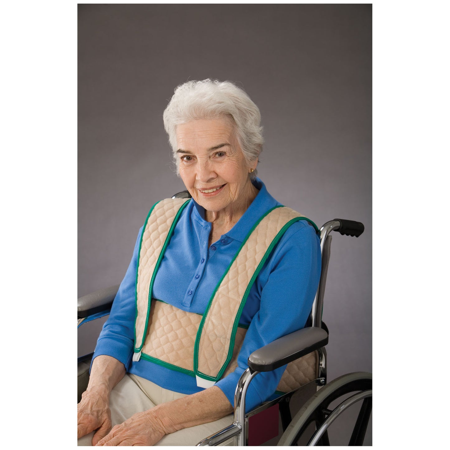 Posey Torso Support, For Wheelchair, w/ Hook-Loop Closure, XL (Continental US + HI Only)