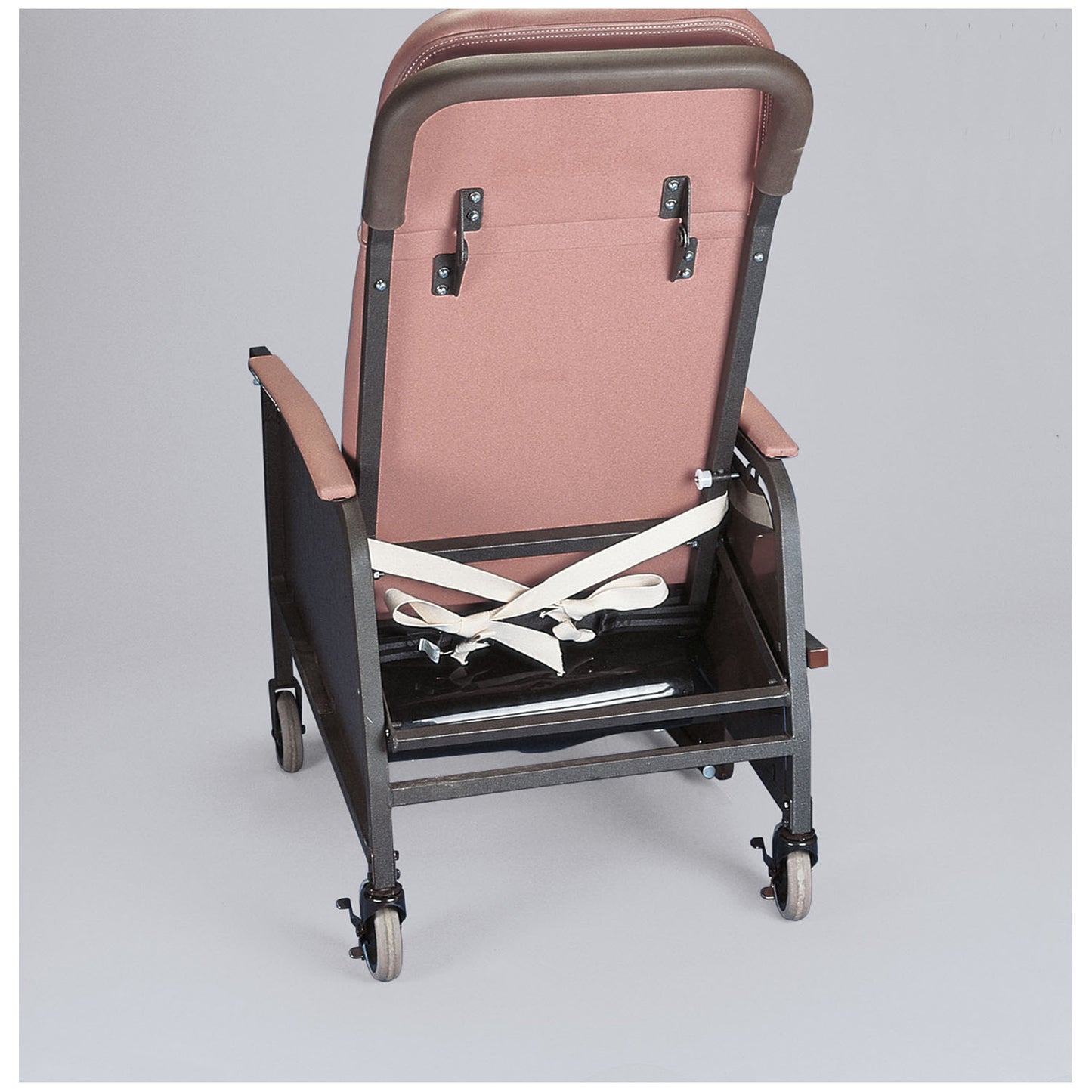 Posey Wheelchair Safety Belt, Soft, w/ Foam Padded Pelvic Restraight, Quick Release Ties, Machine Washable (Continental US + HI Only)