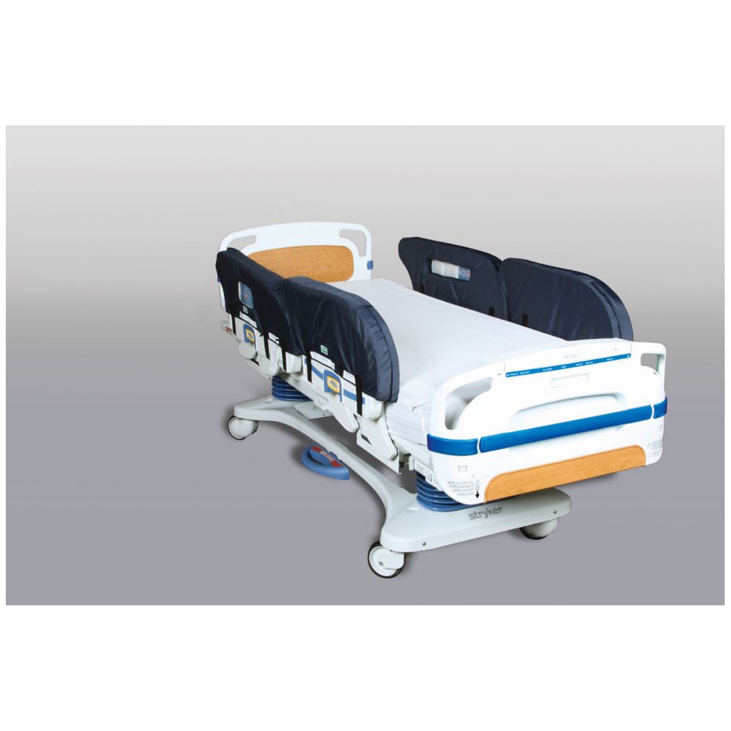 S3 Beds, Upper, 36"L x 11"W x 1"H, Lower, 31"L x 11"W x 1"H, 4/set
