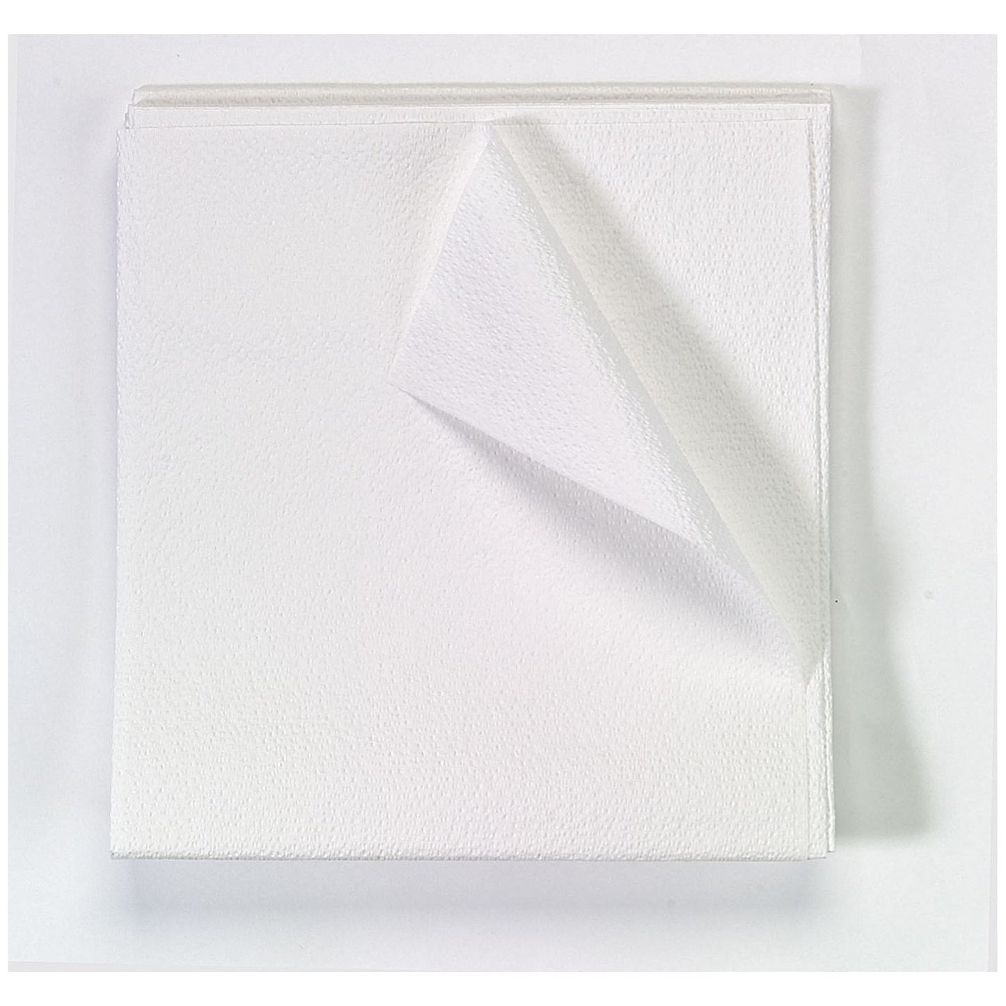 Drape Sheet, Poly, 2-Ply, 40" x 72", White, 50/cs