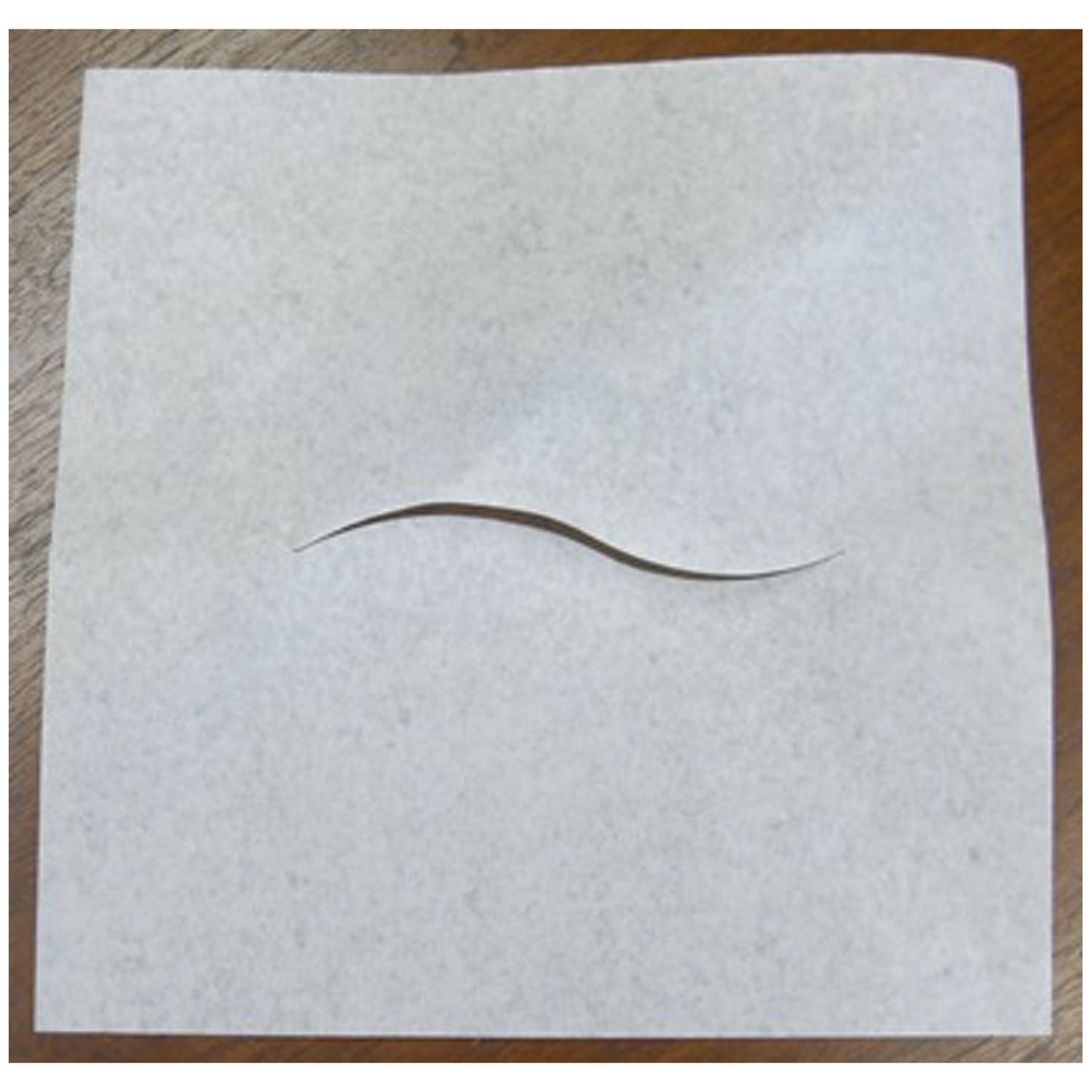 Headrest Sheet, White, Facial Slit, 12" x 12", 1000/cs