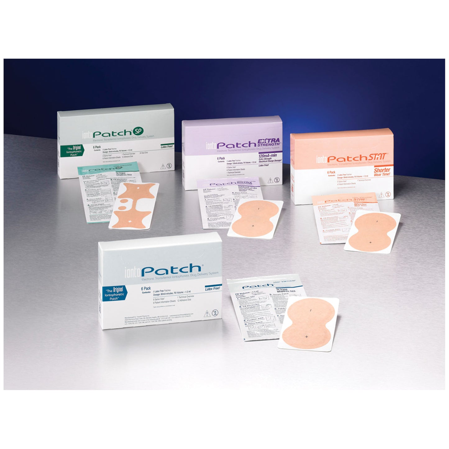 IontoPatch STAT 80 mA-min, 6/bx (24 bx/plt) (026503) (For Sales in the US Only)