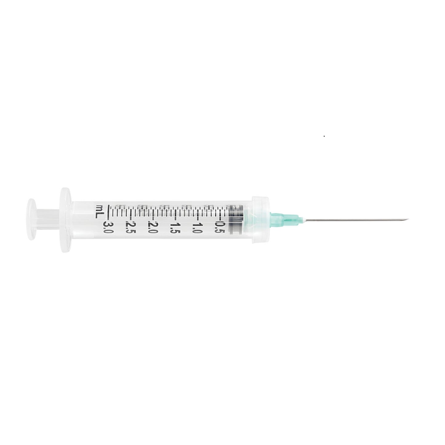 Safety Syringe, Detachable Needle, 3mL, 21G x 1 _", 100/bx