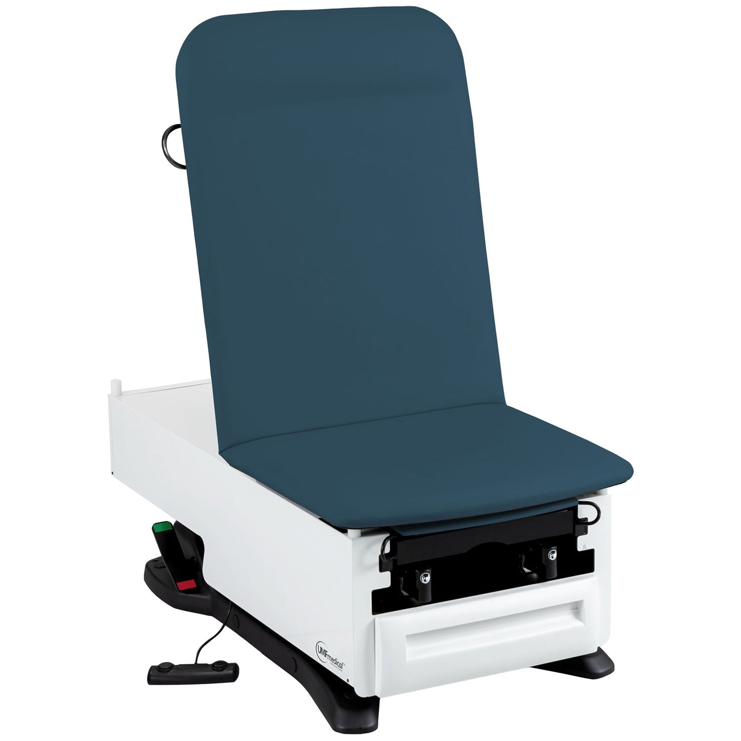 Exam Table, ProGlide, 3002-500-300 with OneTouch WheelBase System, Classic Upholstery, Pneumatic Backrest, Stirrups, Foot Control, Front Storage Drawer, Available in 16 colors (DROP SHIP ONLY)