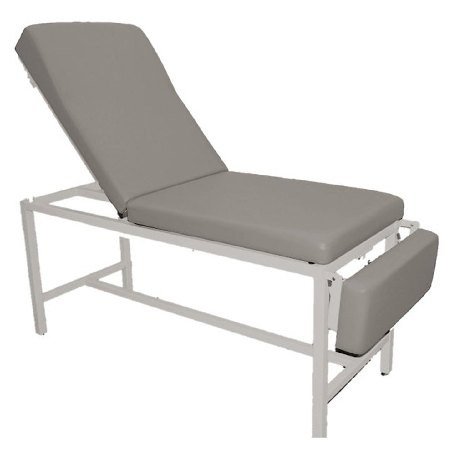 Treatment Table, 5570, Adjustable Backrest, Seamless Upholstered Top, Paper Roll Holder, 350 lb weight capacity, 5 yr warranty, Available in 16 Colors (DROP SHIP ONLY)