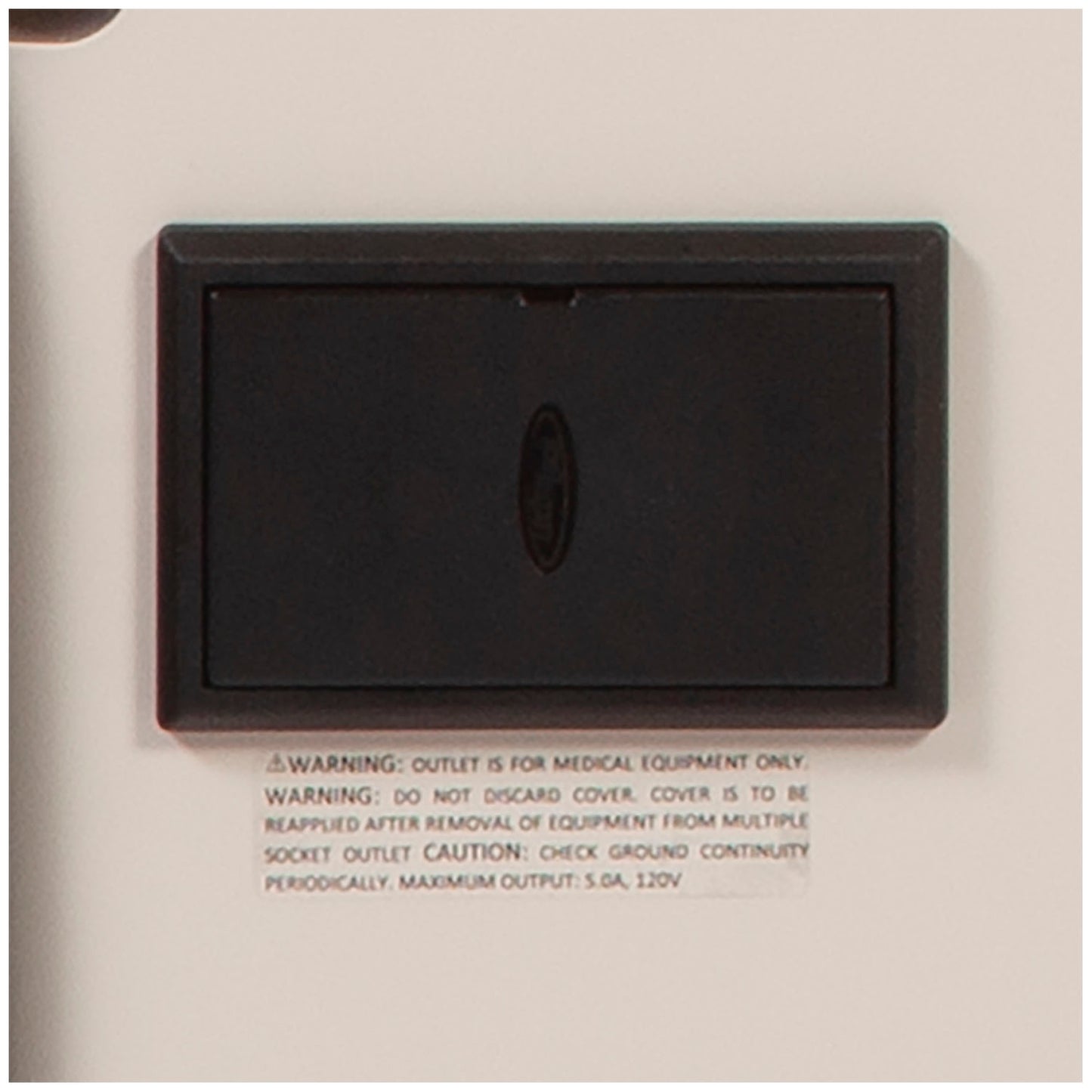 Receptacle, Hospital Grade, Factory Installed Only for 4040-650-100, 4040-650-100B, 4070-650-100, 4070-650-100B (DROP SHIP ONLY)