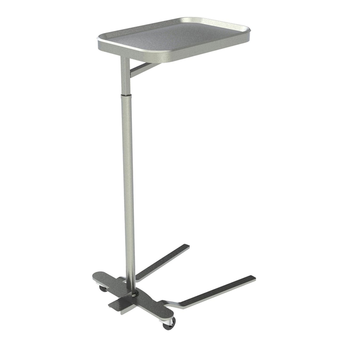 Mayo Instrument Stand, Stainless Steel with Foot Pedal, 13" x 19" (DROP SHIP ONLY)