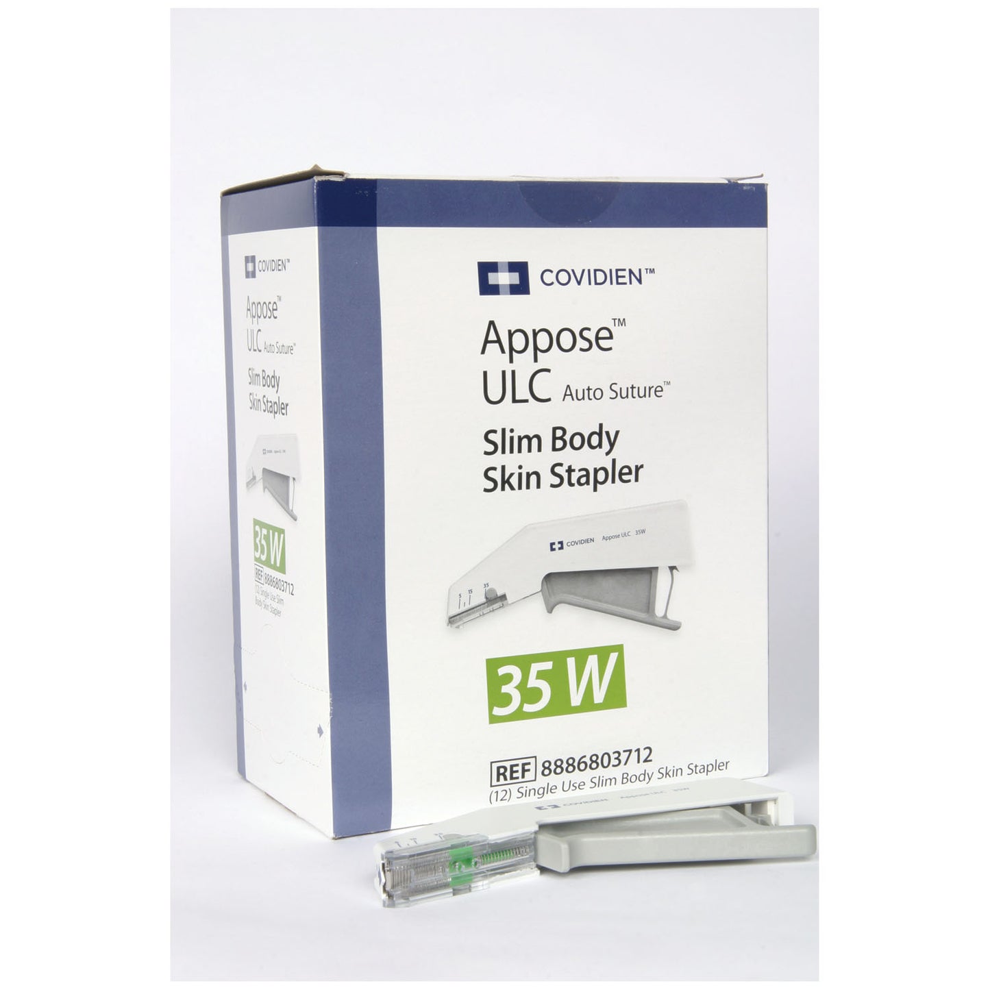 Skin Stapler, 35 Wide Staples, 12/bx (Continental US Only)