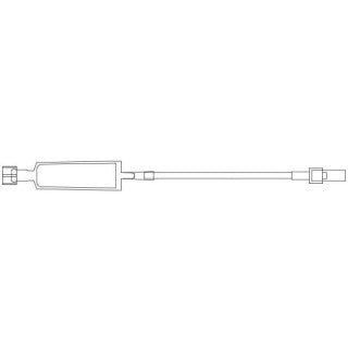 Extension Set, 0.22 Micron Filter, 6" Tubing, 3.3 ml PV, DEHP-Free, 48/cs (Rx) (Continental US Only) (Product Access Restricted. Check with your sales rep to verify eligibility)