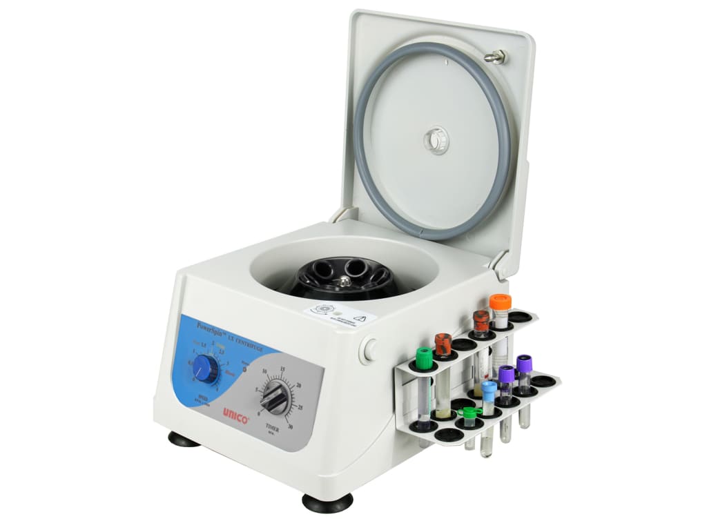 Centrifuge, LX, Variable Speed 300-4,000 RPM, 30 min. Timer, 8 Place Rotor, 8 x 10mL Capacity, 110V, 18 Place Tube Holdster Rack (US Only) (DROP SHIP ONLY)