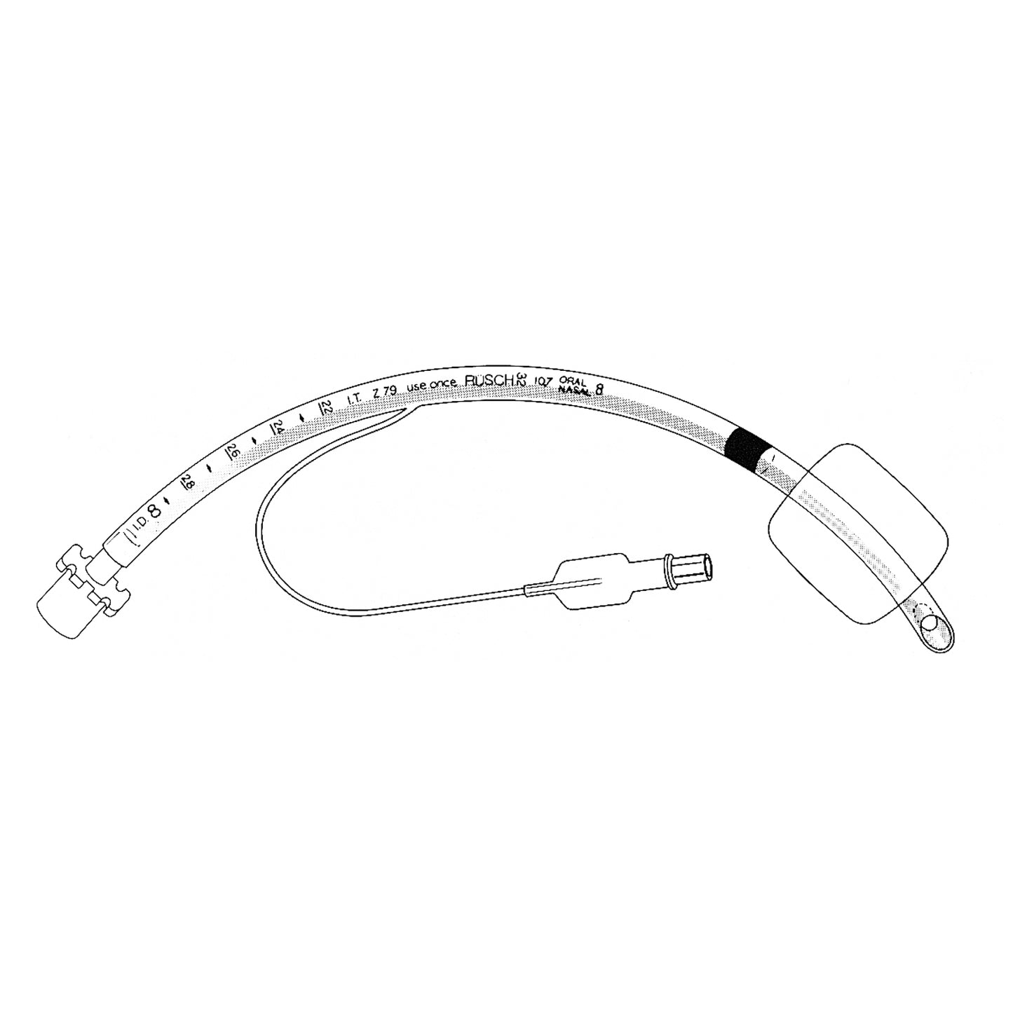 Endotracheal Tube, 8.5mm, 10/bx (on contract) (Continental US Only)