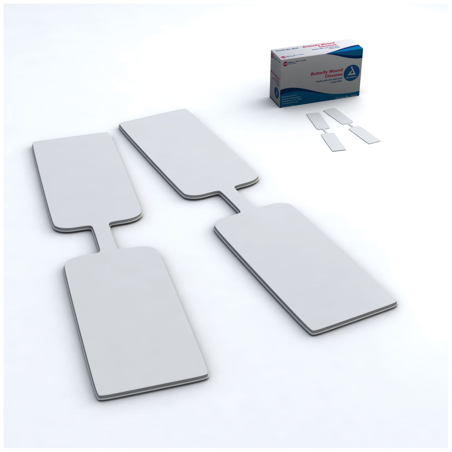 Butterfly Wound Closure, Large, _" x 2_", 100/bx, 24 bx/cs (Products cannot be sold on Amazon.com or any other 3rd party site)