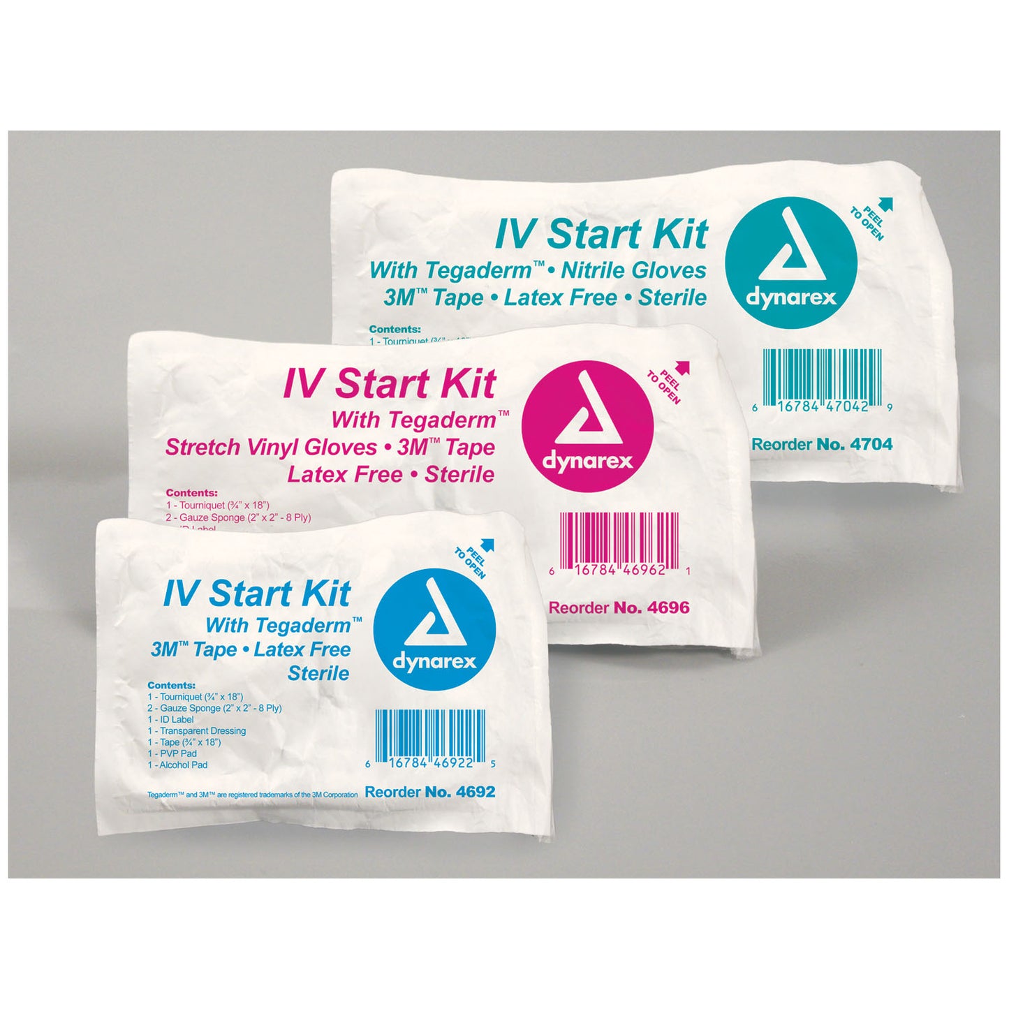 IV Start Kit with Tegaderm, Sterile, 3M Tape, 50/cs (Products cannot be sold on Amazon.com or any other 3rd party site)
