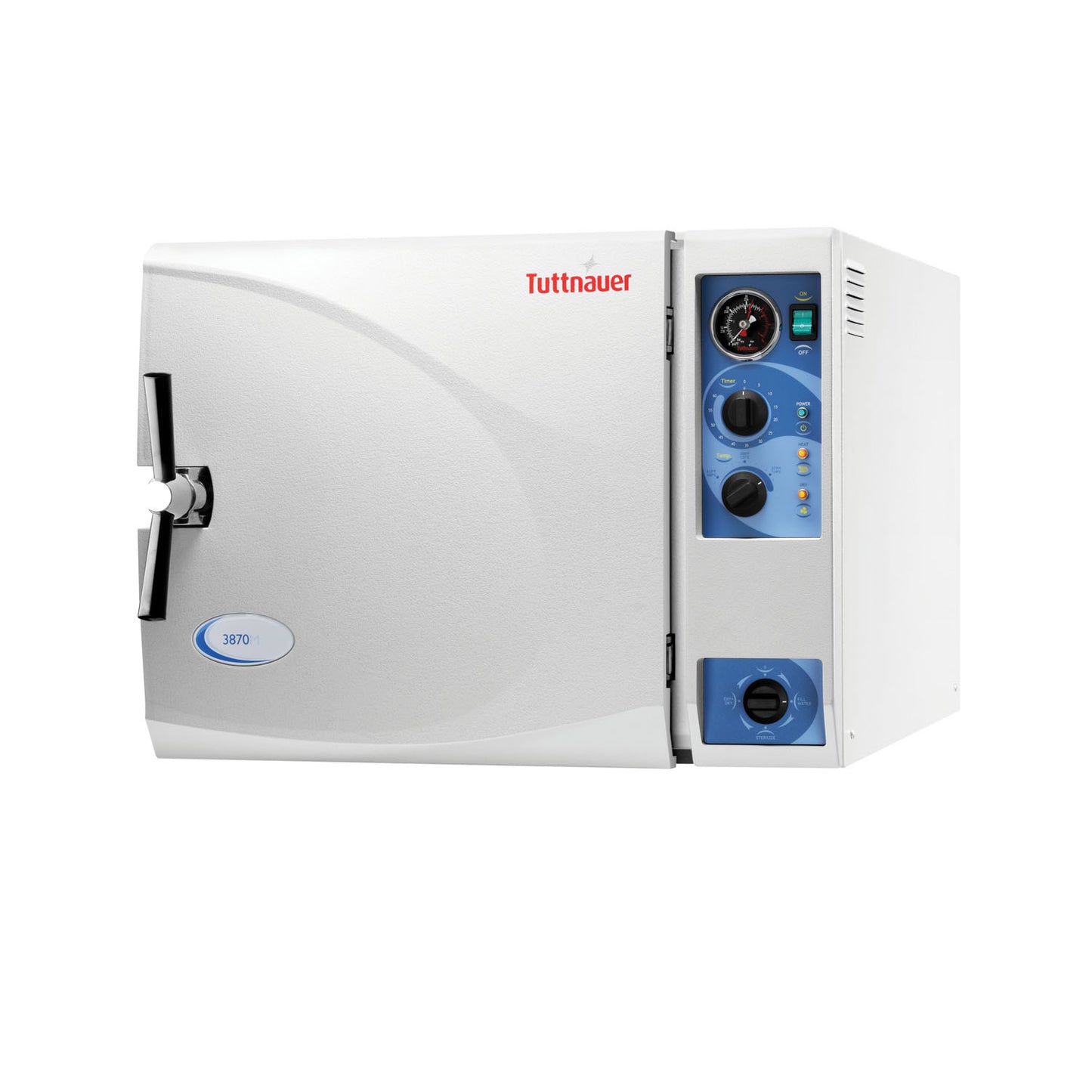 Autoclave, 230V, 15"Dia x 30"D Chamber Size, Large Capacity