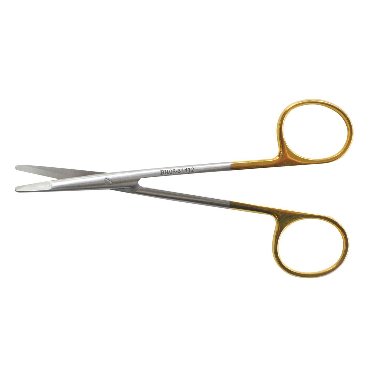 Kilner (Ragnell) Undermining Scissor, Curved, Non-Serrated, Flat Tips, 4_"