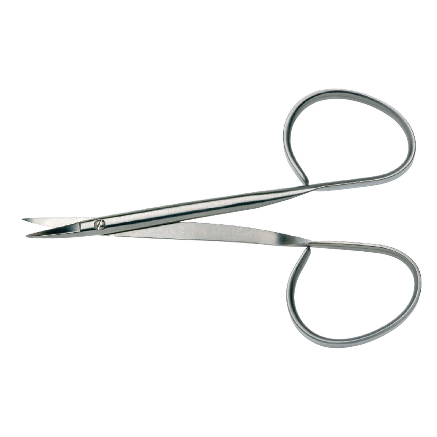 Iris Scissor, Round, Straight, Sharp/ Sharp, 22mm Blade, Ribbon Type, 4 1/8"