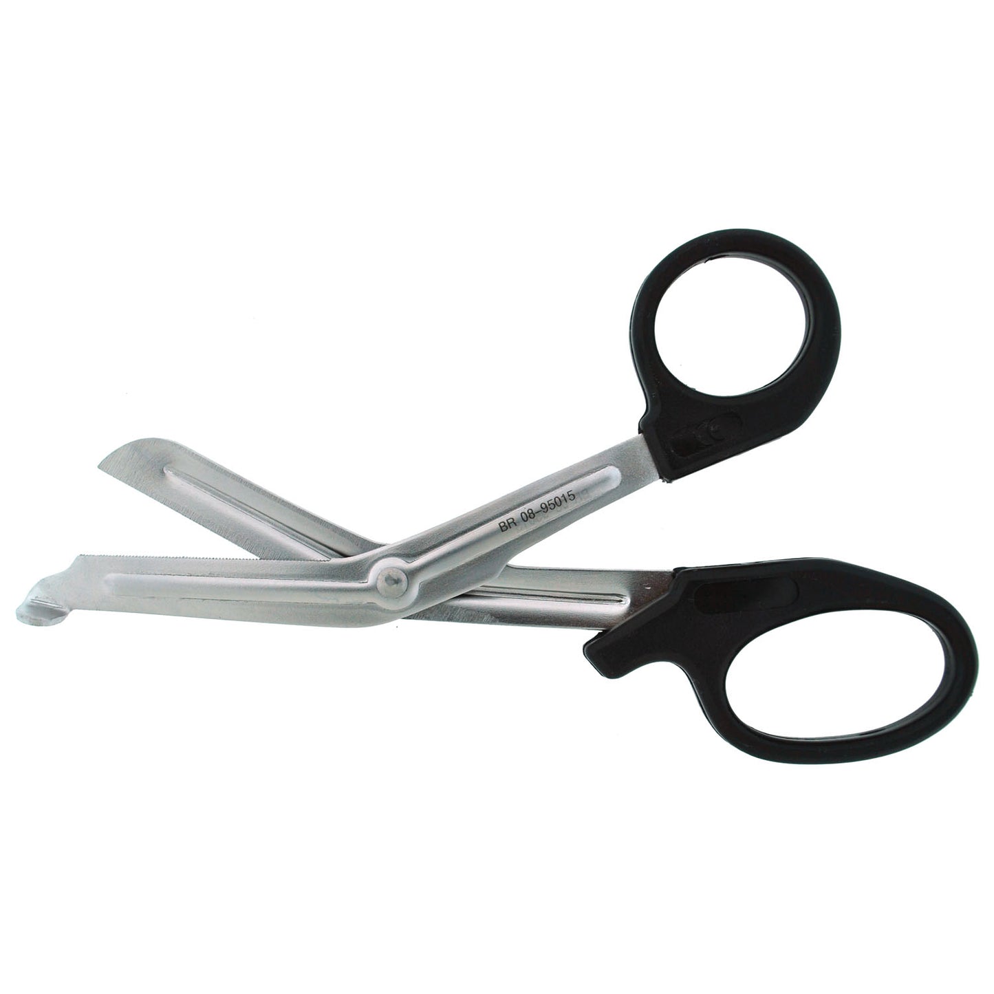Bandage & Utility Scissor, Black Handle, 7_"