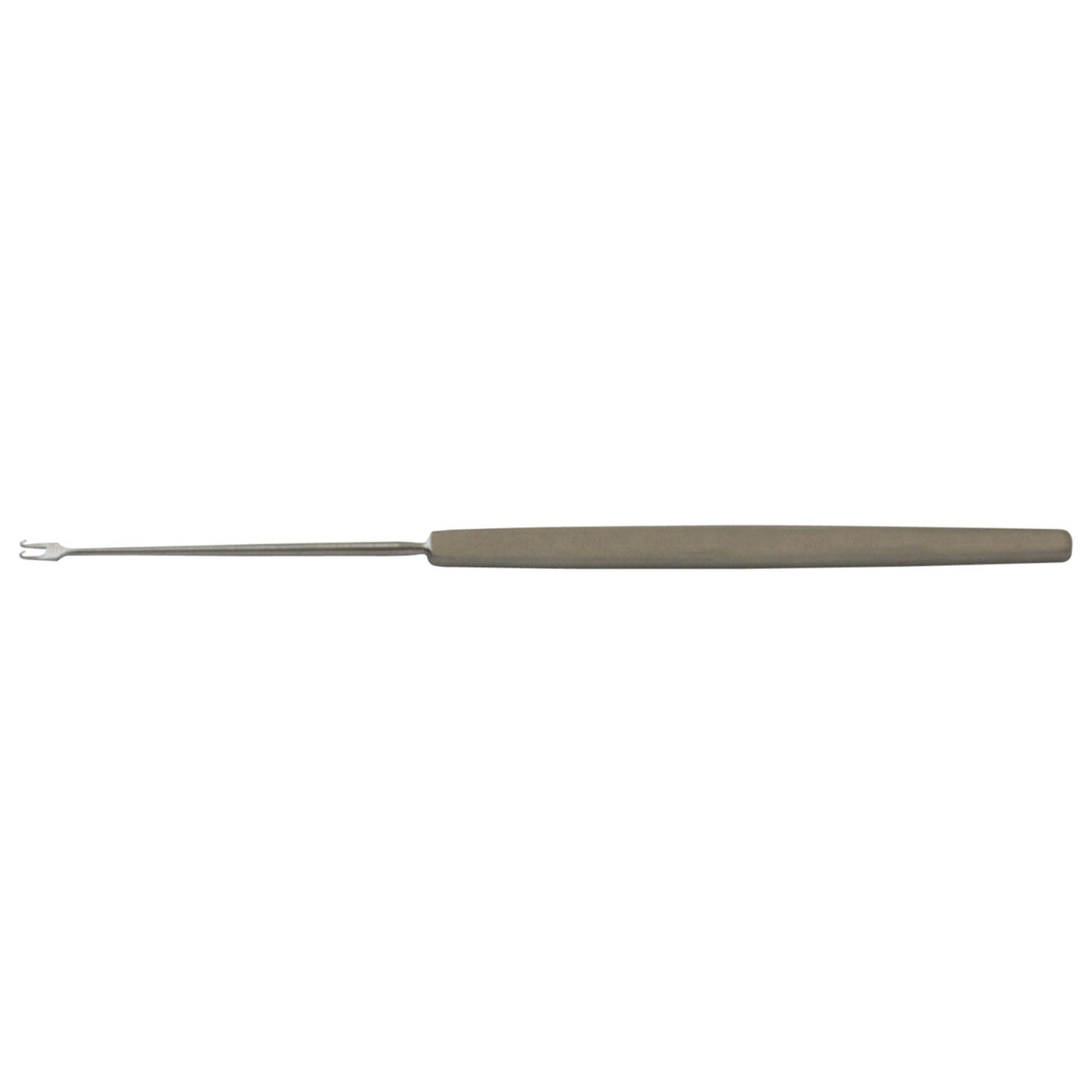 Freer Skin Hook, Double Prongs, Sharp, 2.5mm Wide, 6"