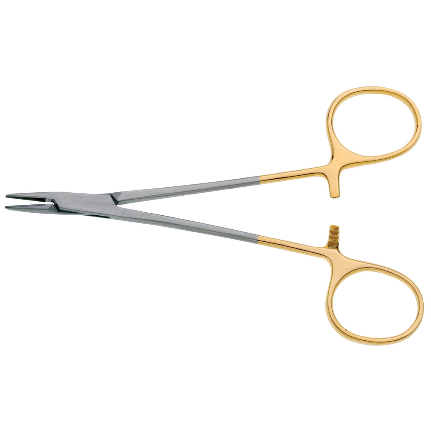 Halsey Needle Holder, Serrated, 5 1/8" TC