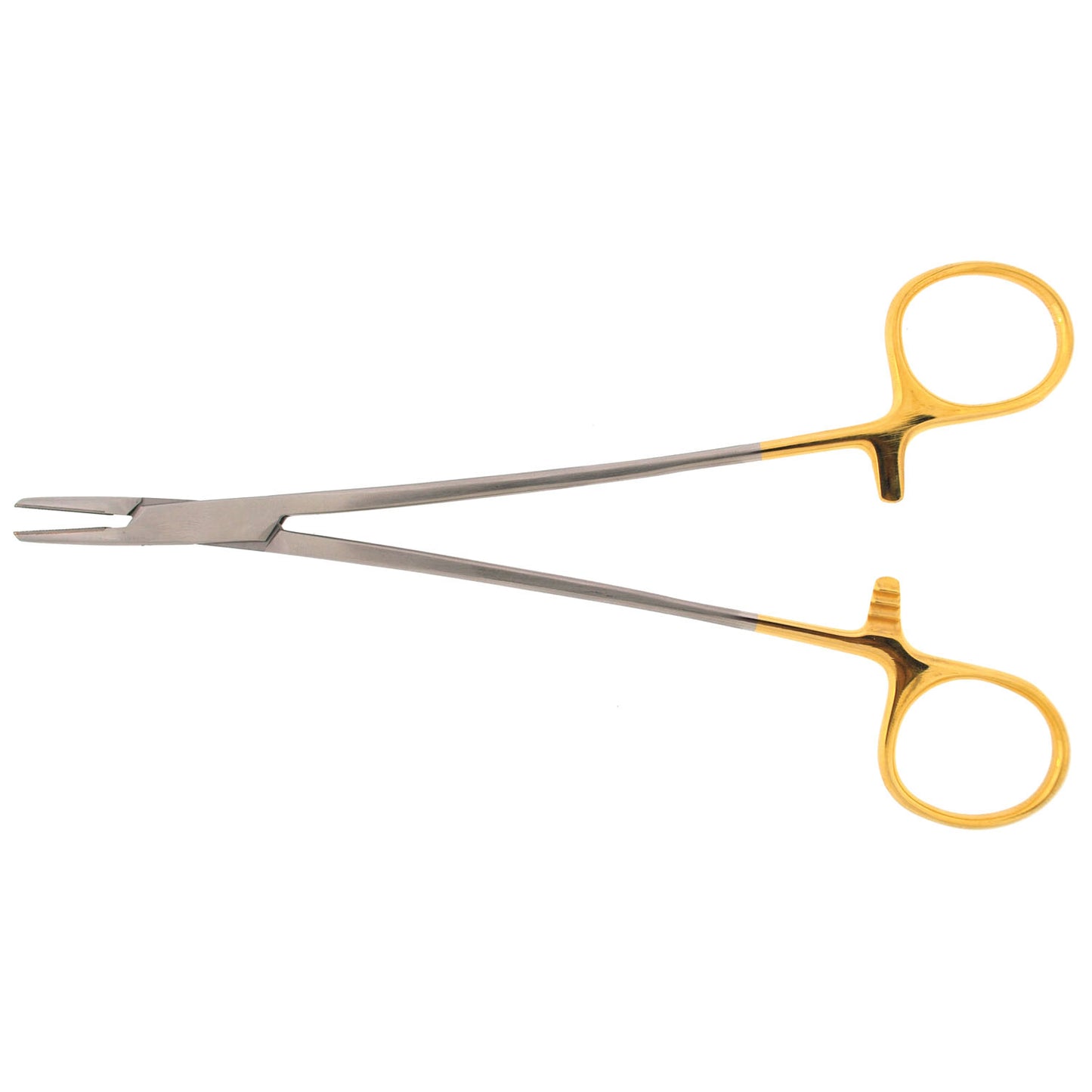 Debakey Needle Holder, Straight, Serrated, 7" TC