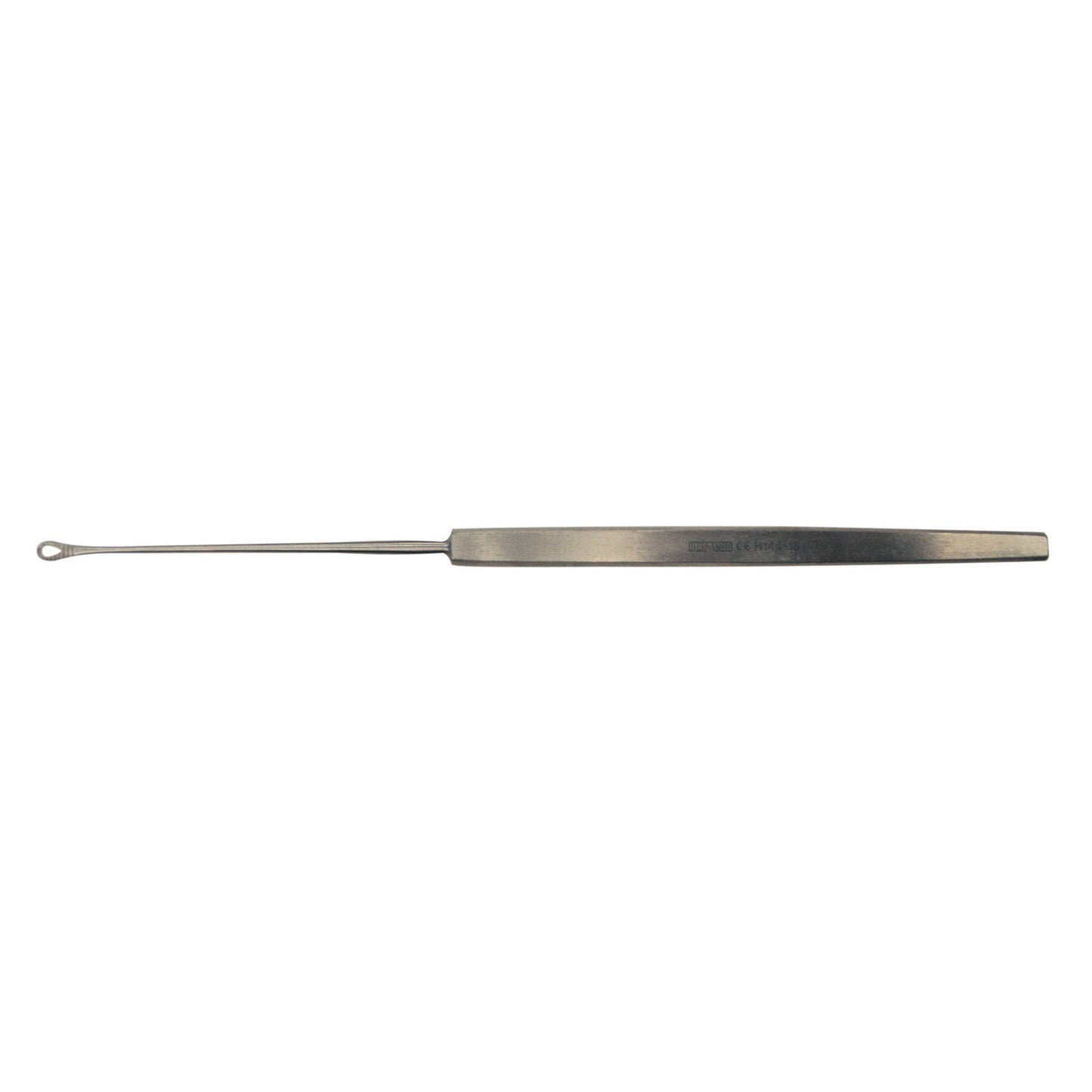 Shapleigh Ear Curette, Small, Serrated Loop, 5 1/8"