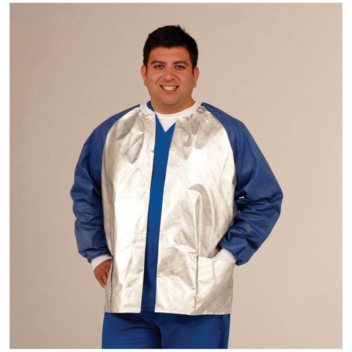Jacket, Large, Silver, 25/cs