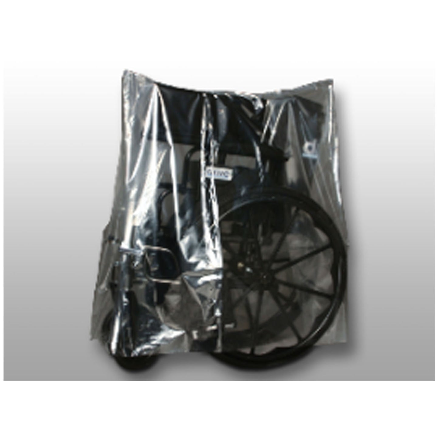 Equipment Cover, Clear, Wheelchair, 1.5 mil, 30" x 20" x 35", 200/rl