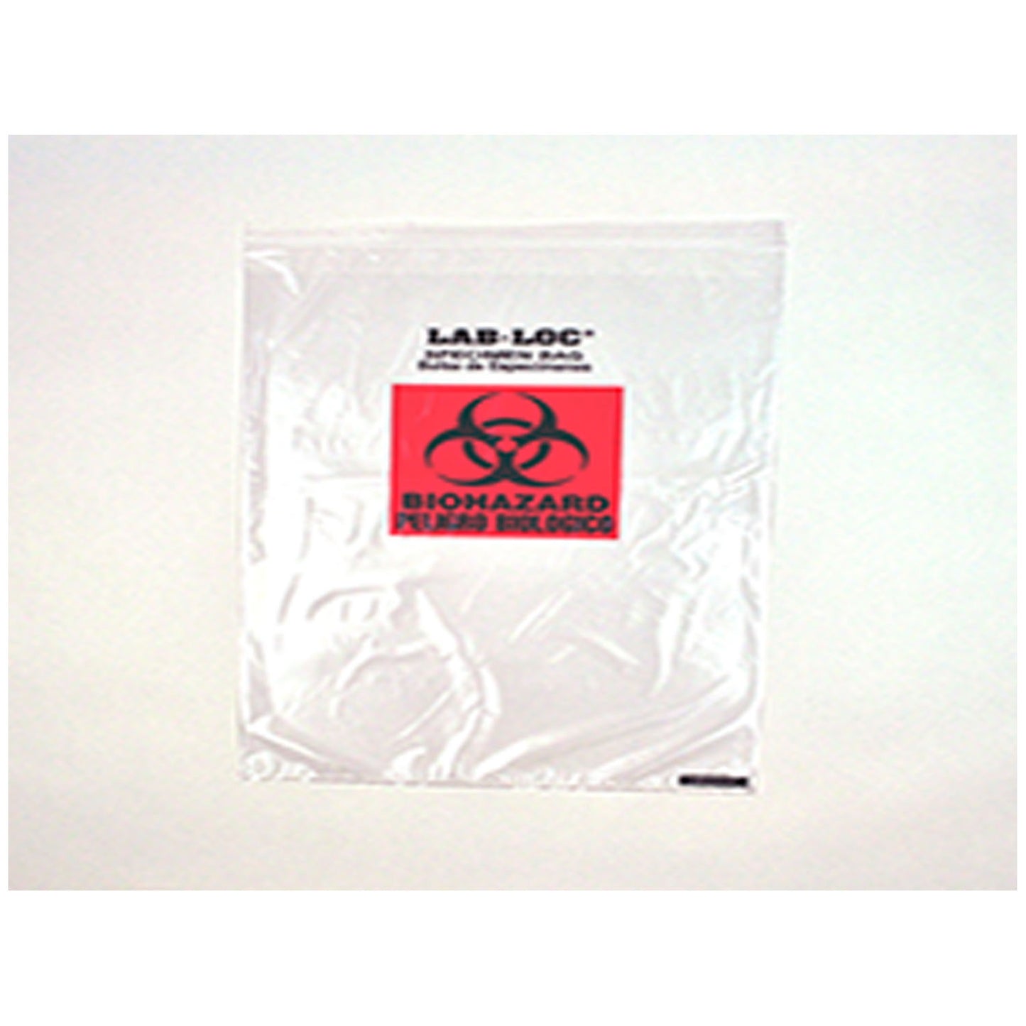Specimen Bag, Zipper Closure, 3-Wall, Large, 2 mil, 14" x 20", 50 bg/pk, 5 pk/cs