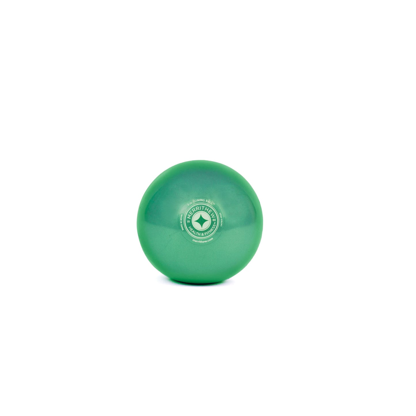 Toning Ball, 3 lb, 10cm, Green (Price subject to change without notice)