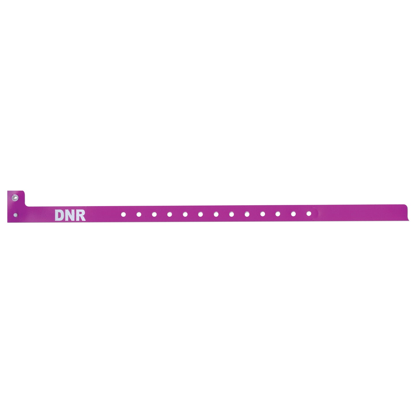 Alert Band Narrow, DNR, Purple, 500/bx