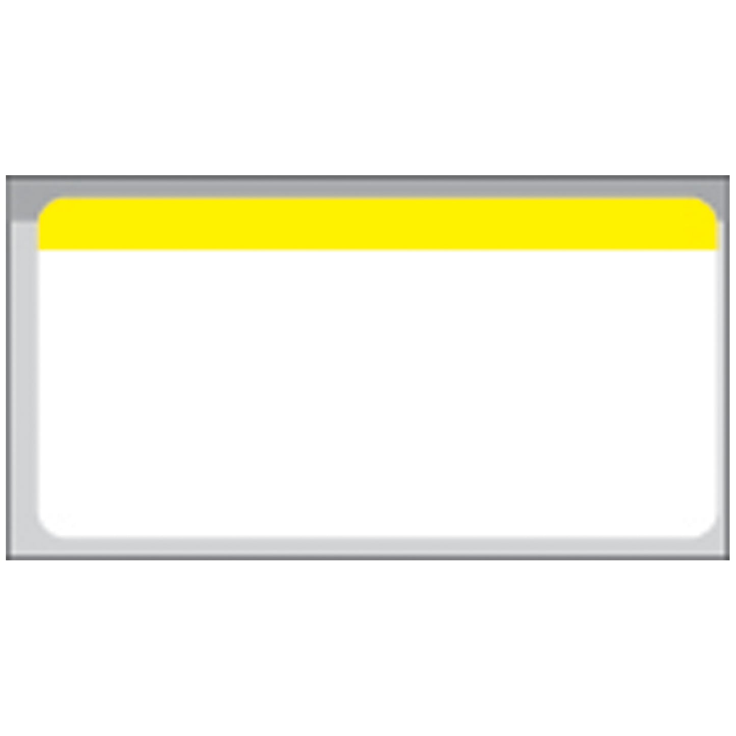 Patient Charge Labeling For Monarch 9400 Series Thermal Printers, 1" x 2", Yellow, 2,000/rl