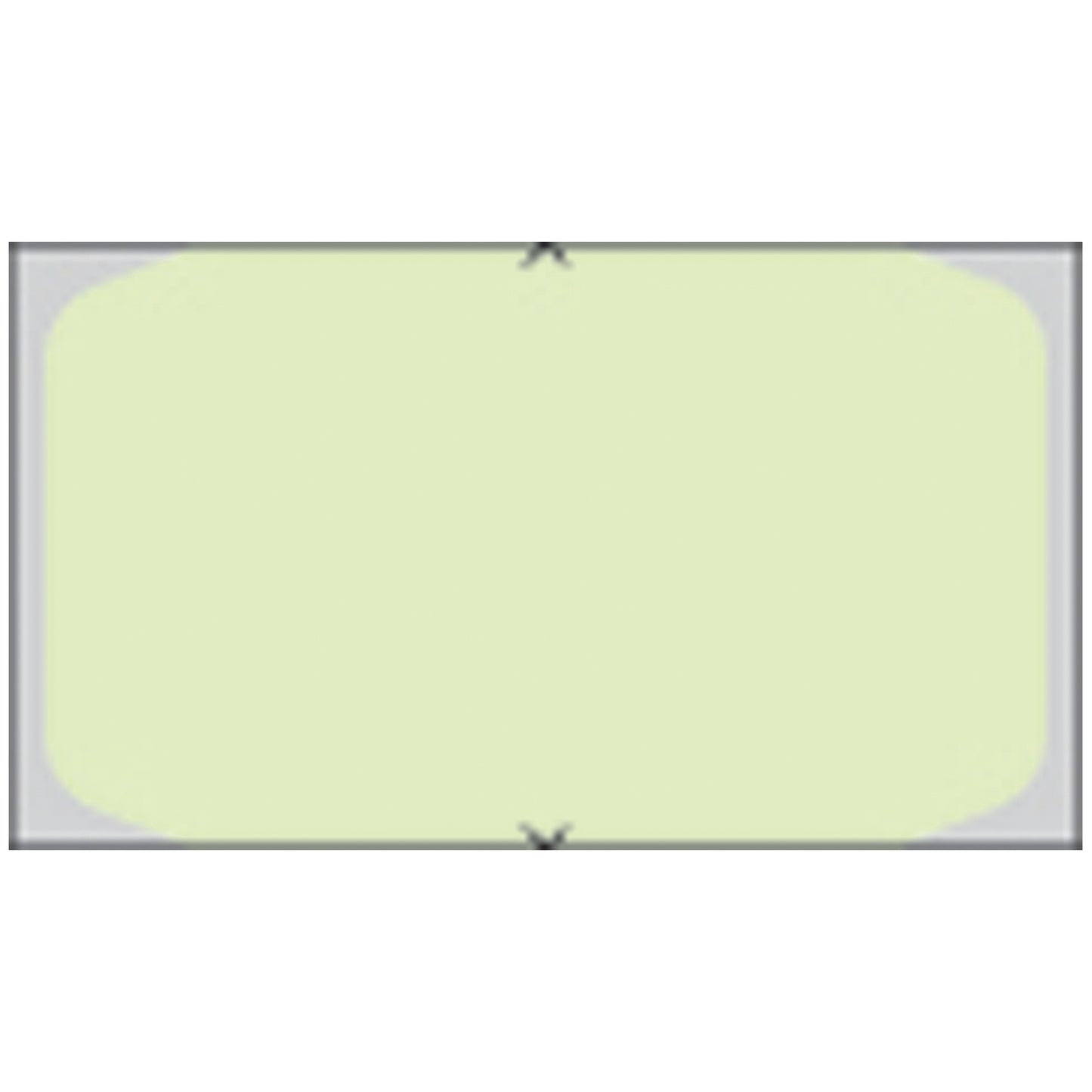 Piggyback, Direct Coated Thermal Labels For 5000 Printer, .96" x 1.6", Green, 1,500/rl, 6 rl/bx