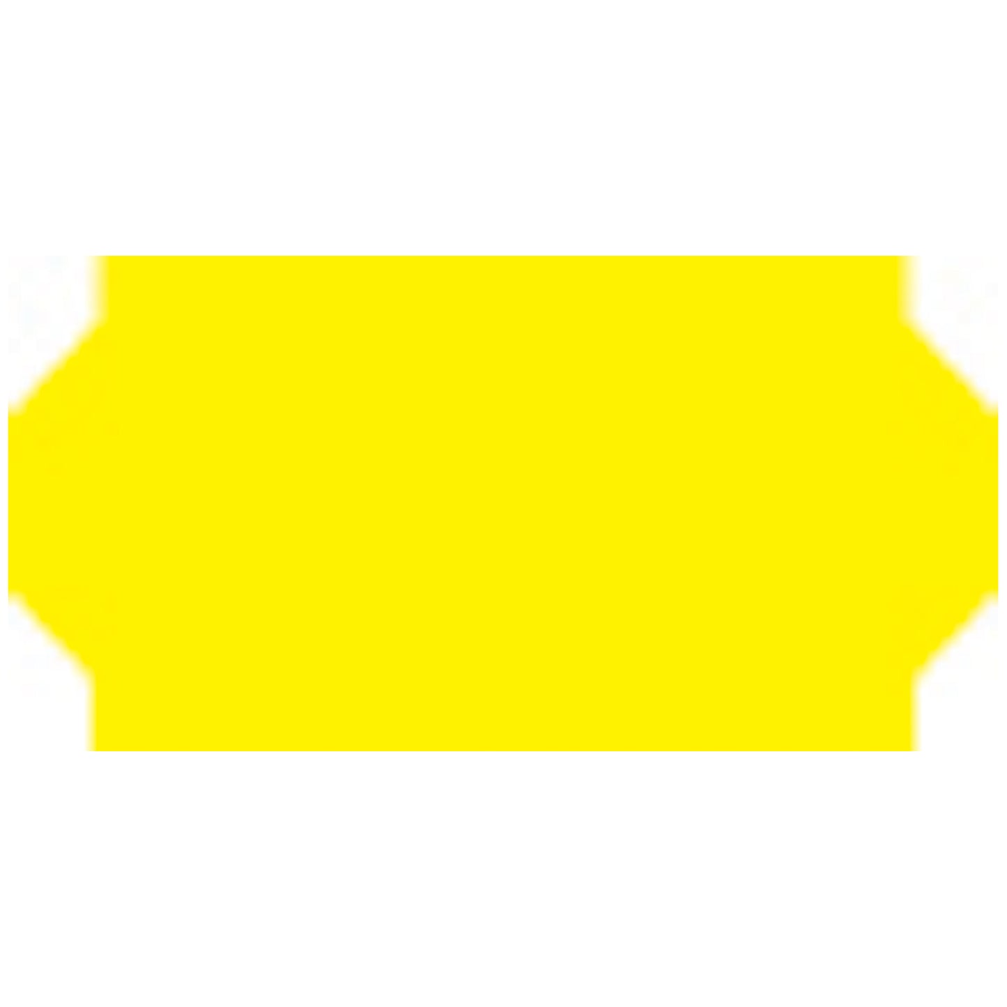 Yellow Labels, Blank, Single Ply, Permanent Adhesive, Min. Order: 6 Rolls, 1,500/rl