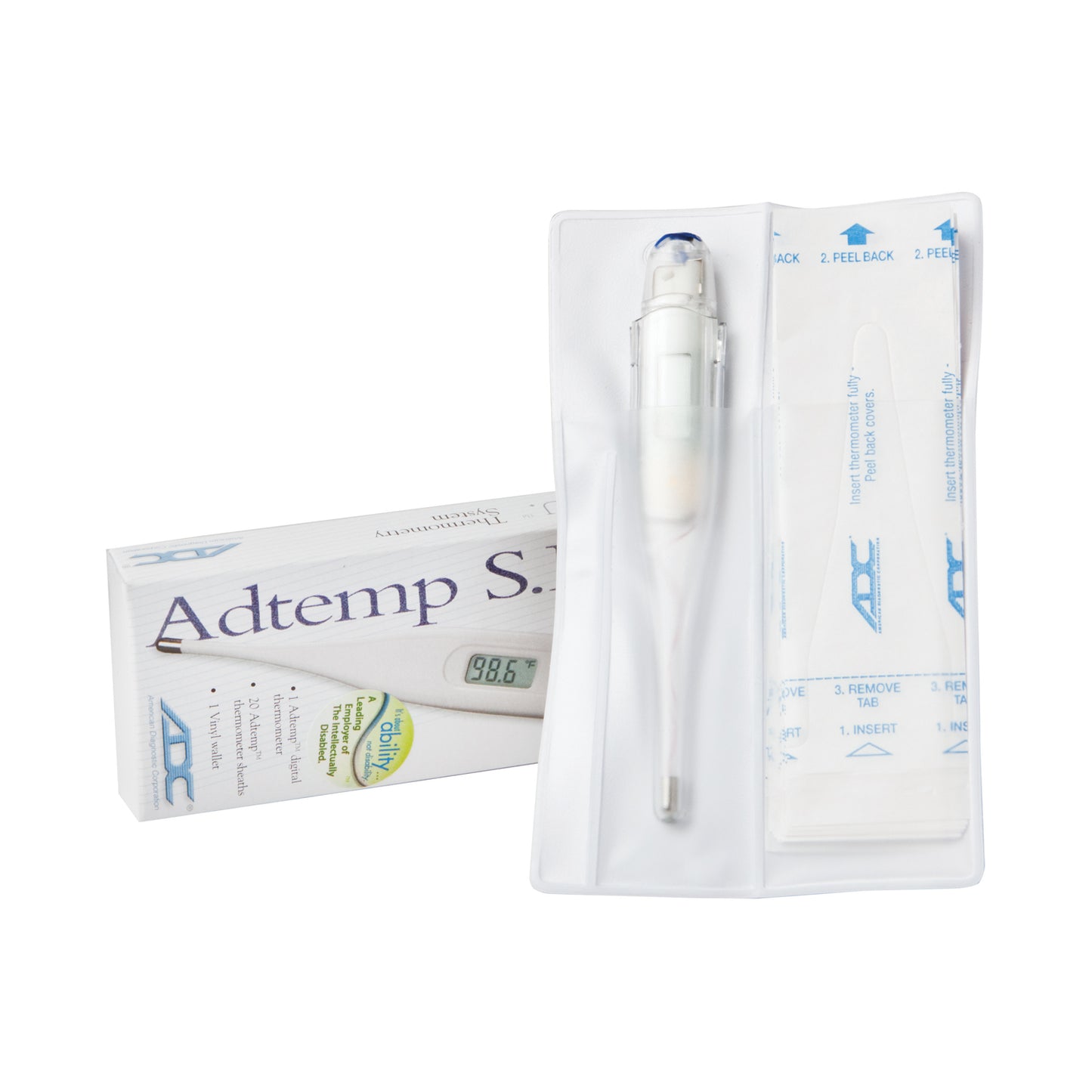 Single Patient Use Digital Thermometer SPU Kit (US Only) (Vendor MOQ 12 EA)<img align="middle" src="/images/MOQ.png" border="0" title="MOQ">