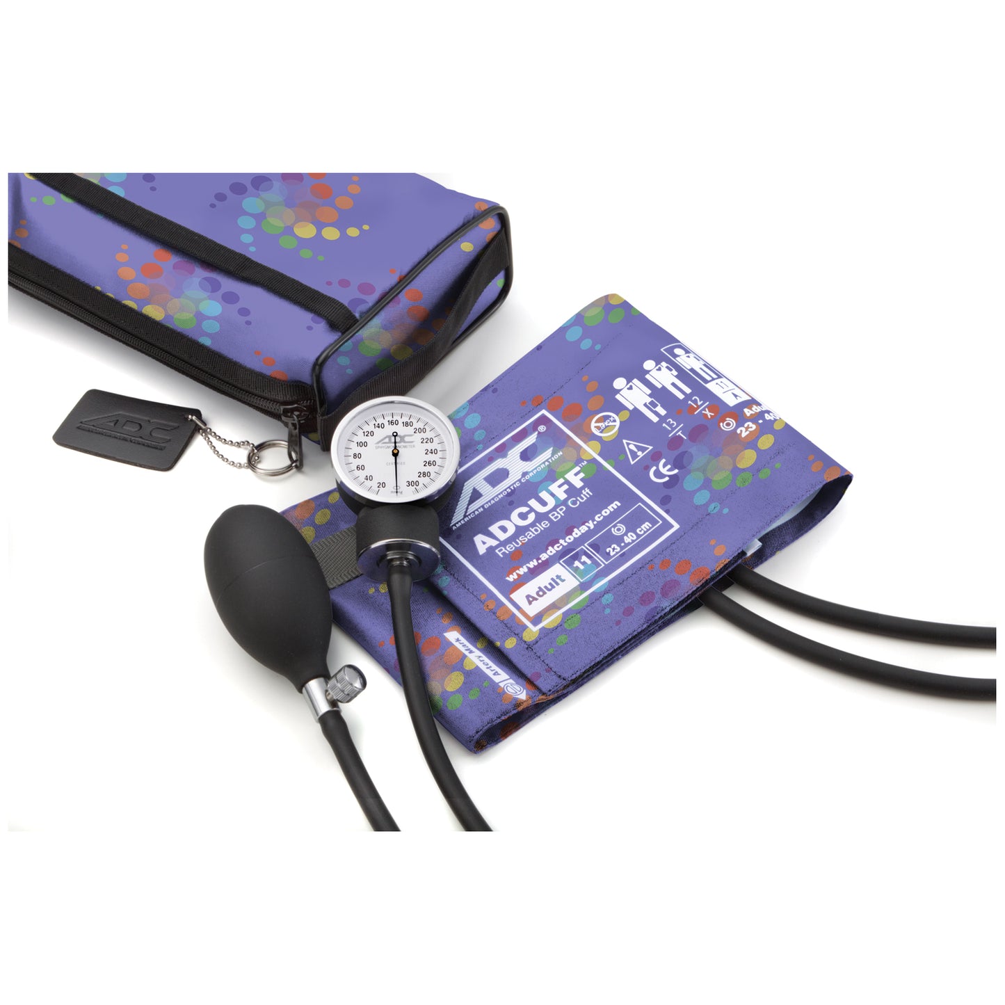 Adult Aneroid, Peter's Blue Swirly, Dix Case, Latex Free (LF)