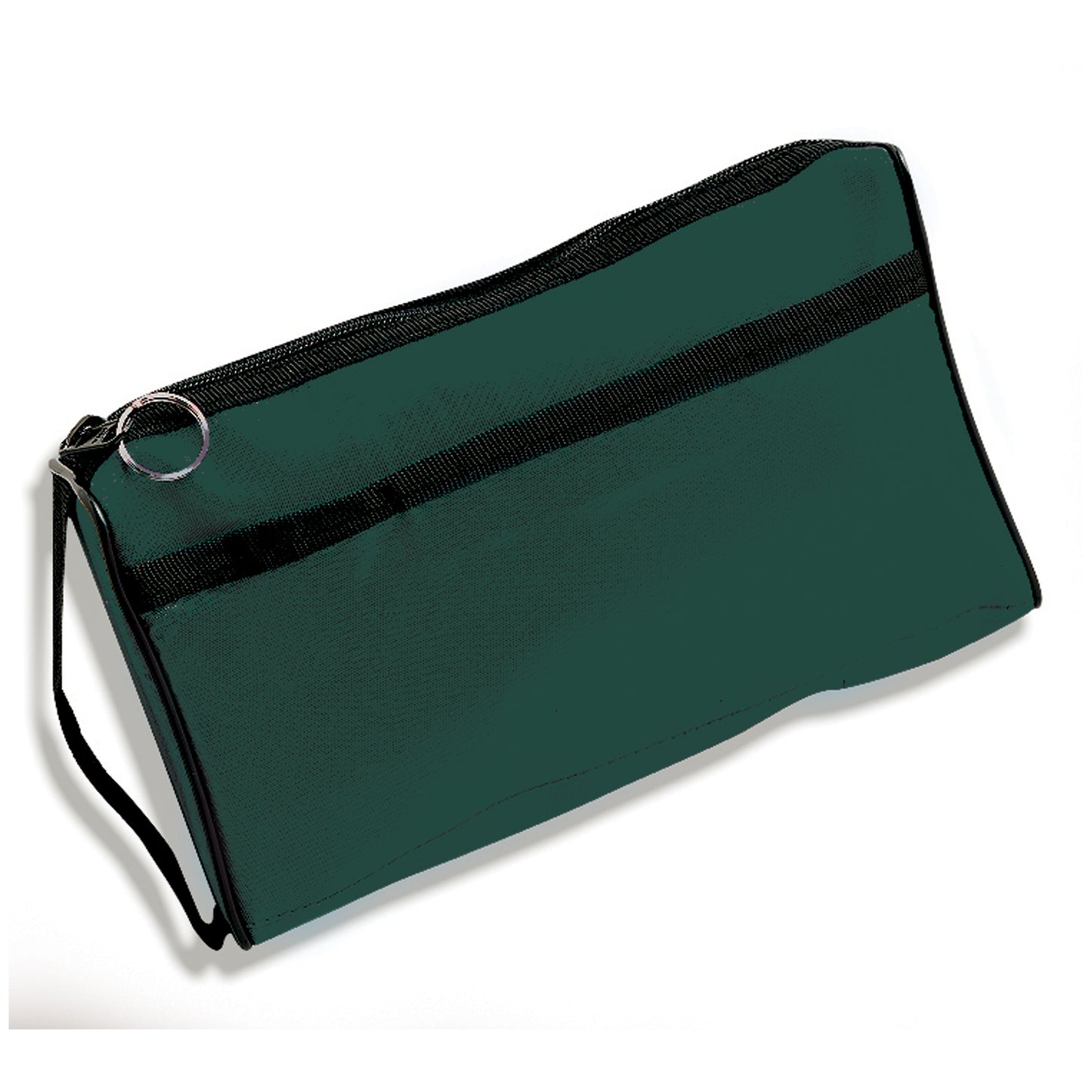 Premium Nylon Zipper Case, Dark Green