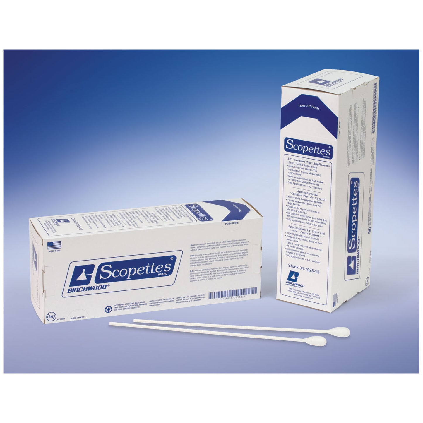 Single Ended Procto Swab, 16", Plastic Handle, 500/cs