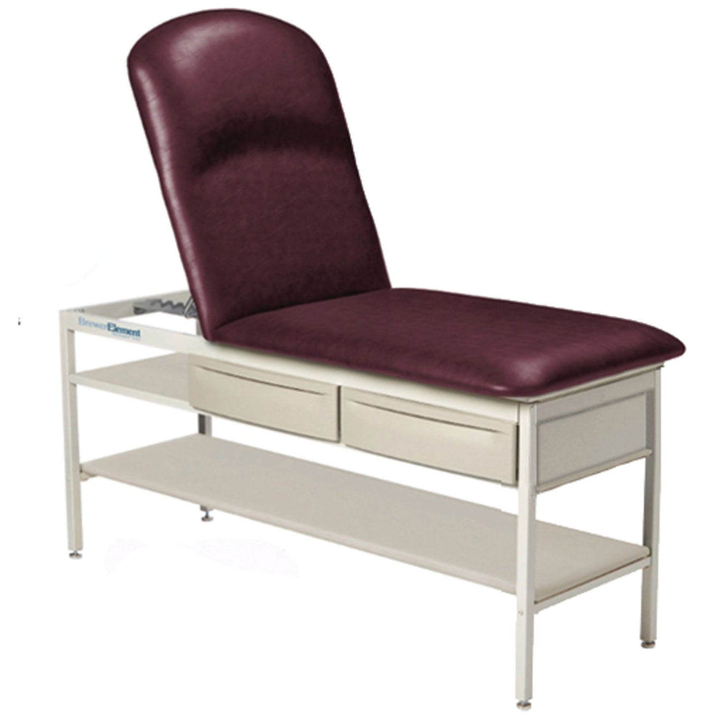 Element Treatment Table Model 2240, Frame, Shelf & Drawers with Adjustable Pillow Upholstery Top, Special Color