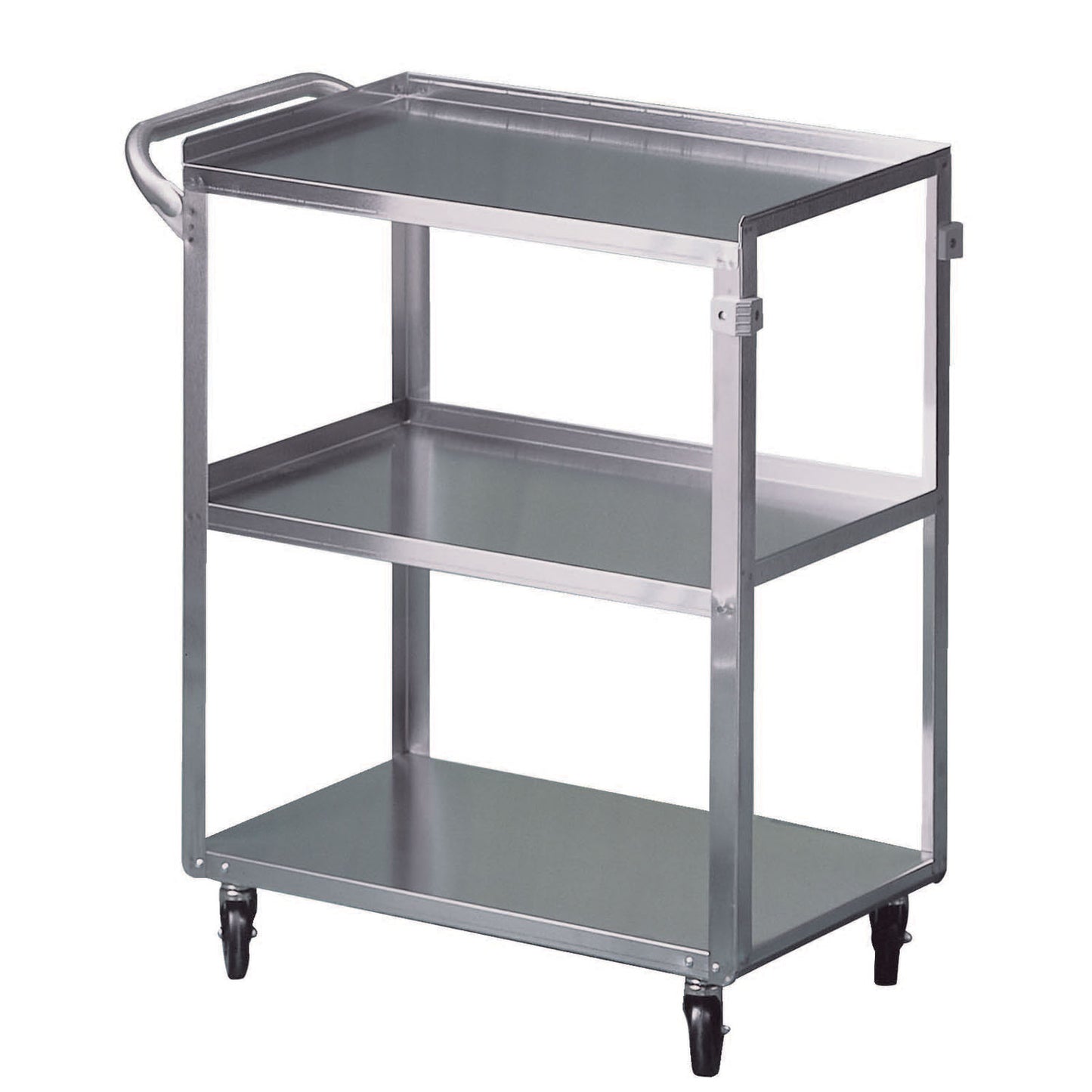 Utility Cart, Stainless Steel, All Purpose, 300 lb Capacity