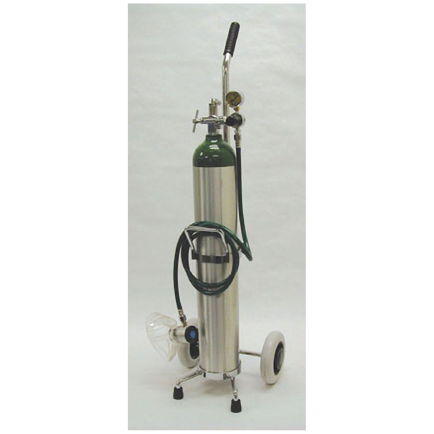 Resuscitation Unit, 1602E Cylinder, 1635-1 Reg. (50psi), 1534MA Demand Valve, Mask, 370C Cart, Empty