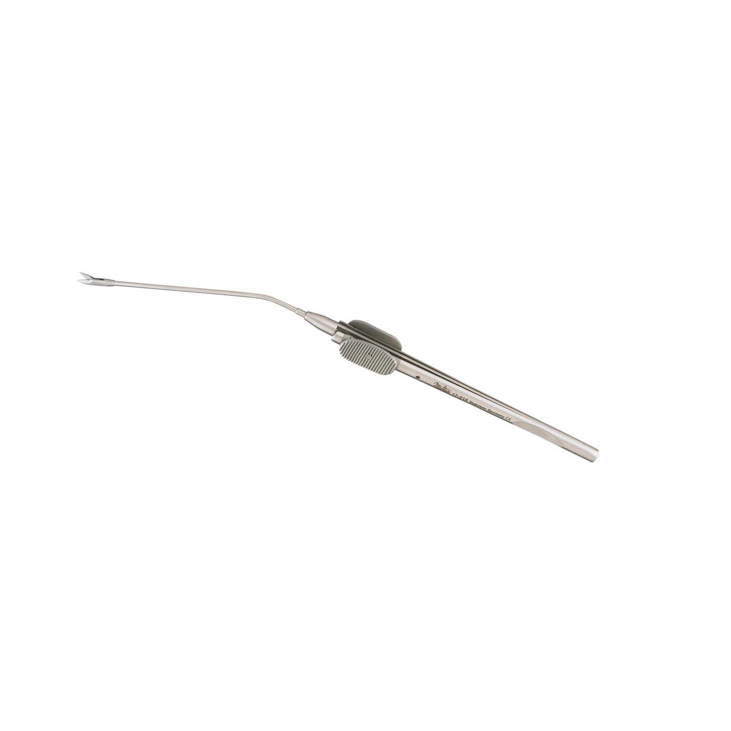 Scissors/ Forceps, 4mm Long Blades, Angled Shaft