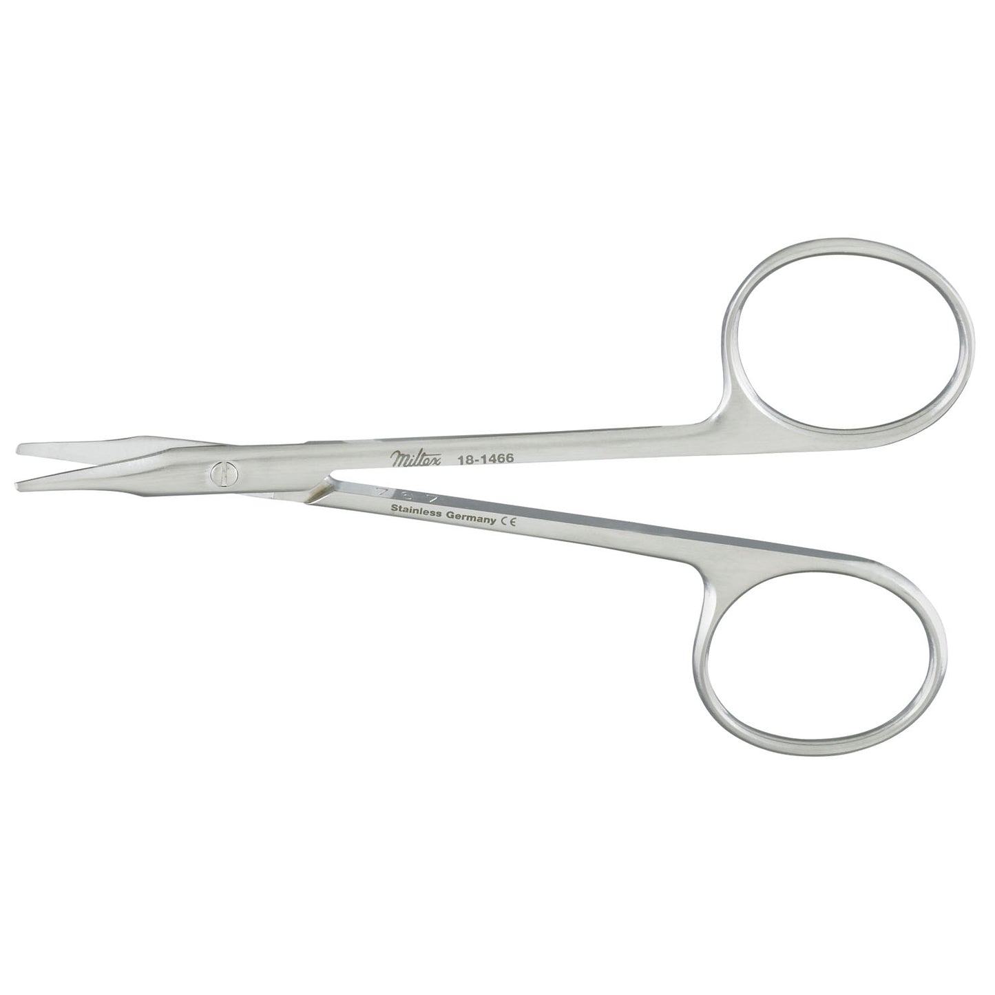 Stevens Tenotomy Scissors, 4 1/8" Curved, Short Blades, Blunt Points
