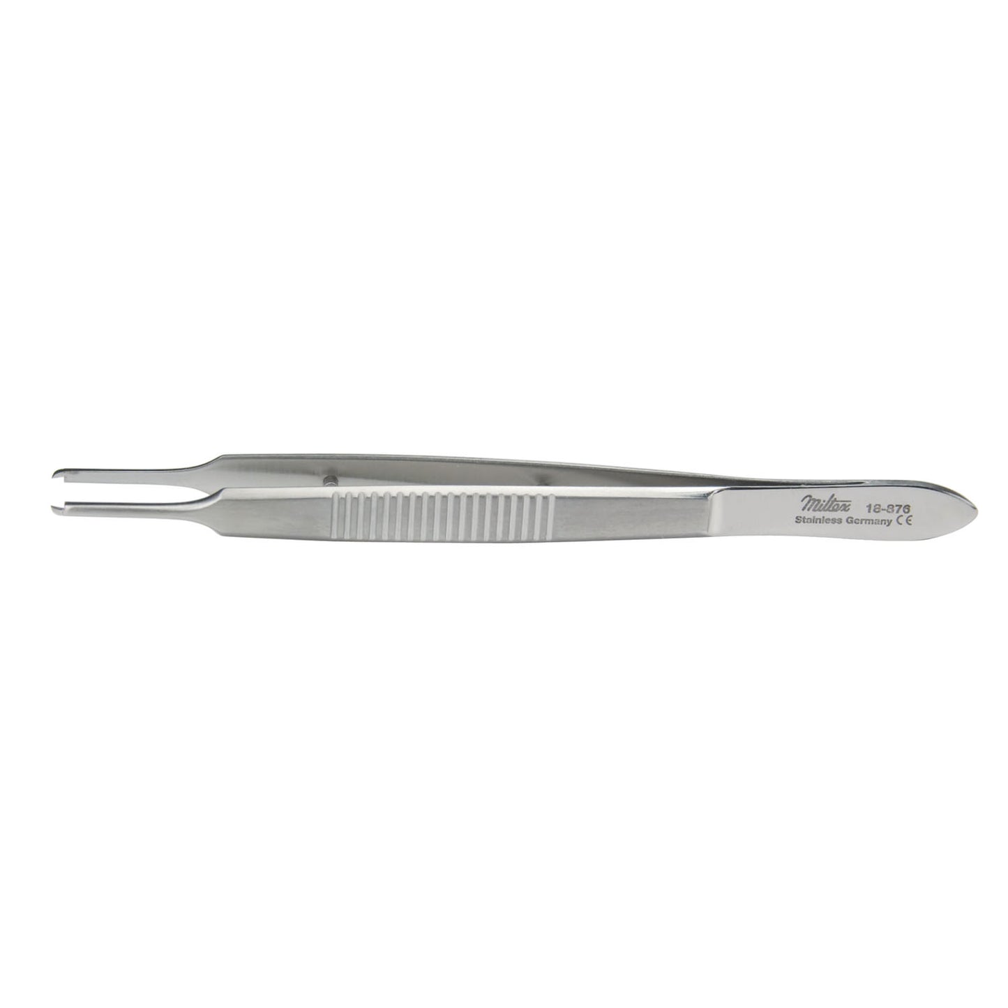 Fixation Forceps, Straight, 3_", 1 x 1 Curved Teeth Extending Beyond Each Other