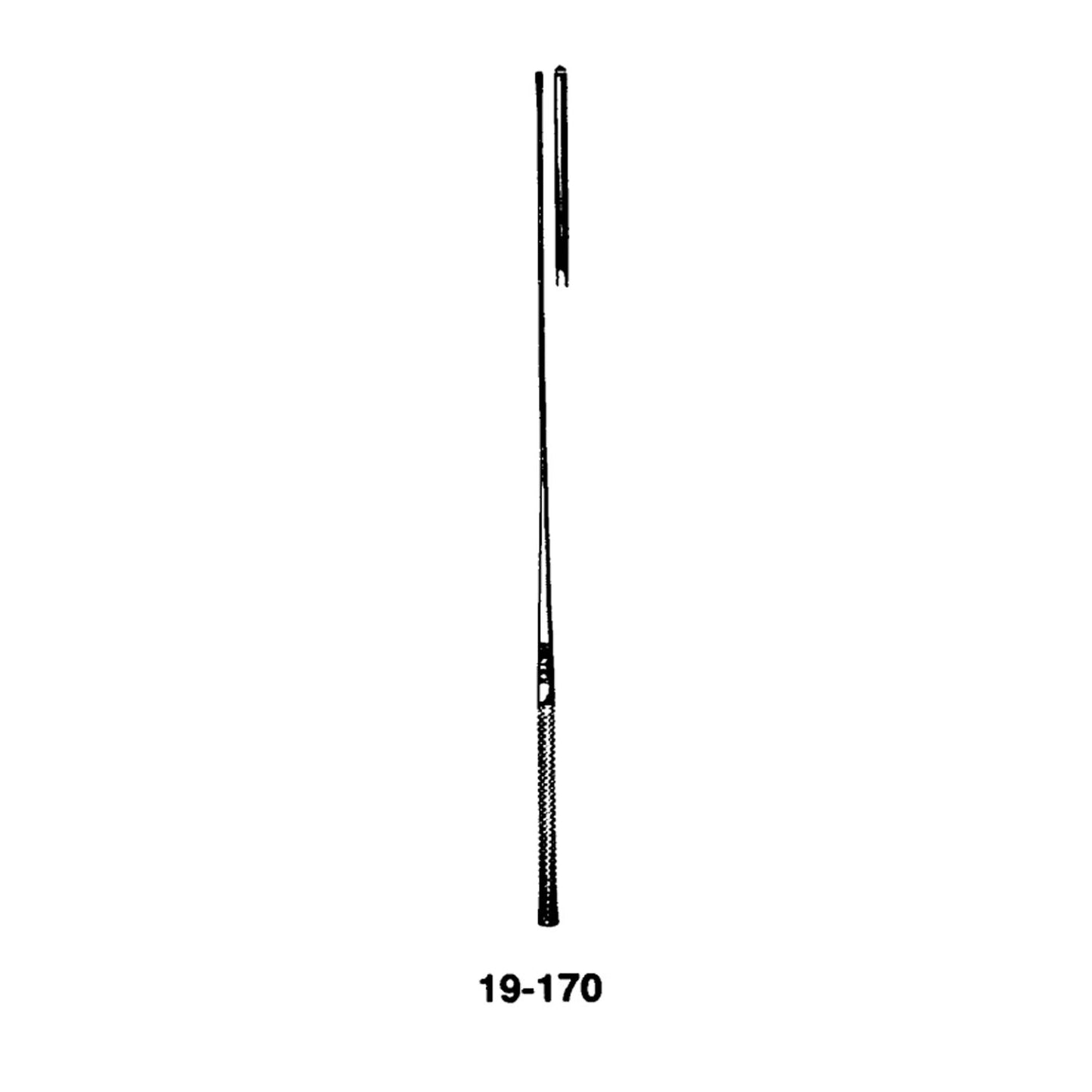 Uebe Applicator, 7", Triangular Tip