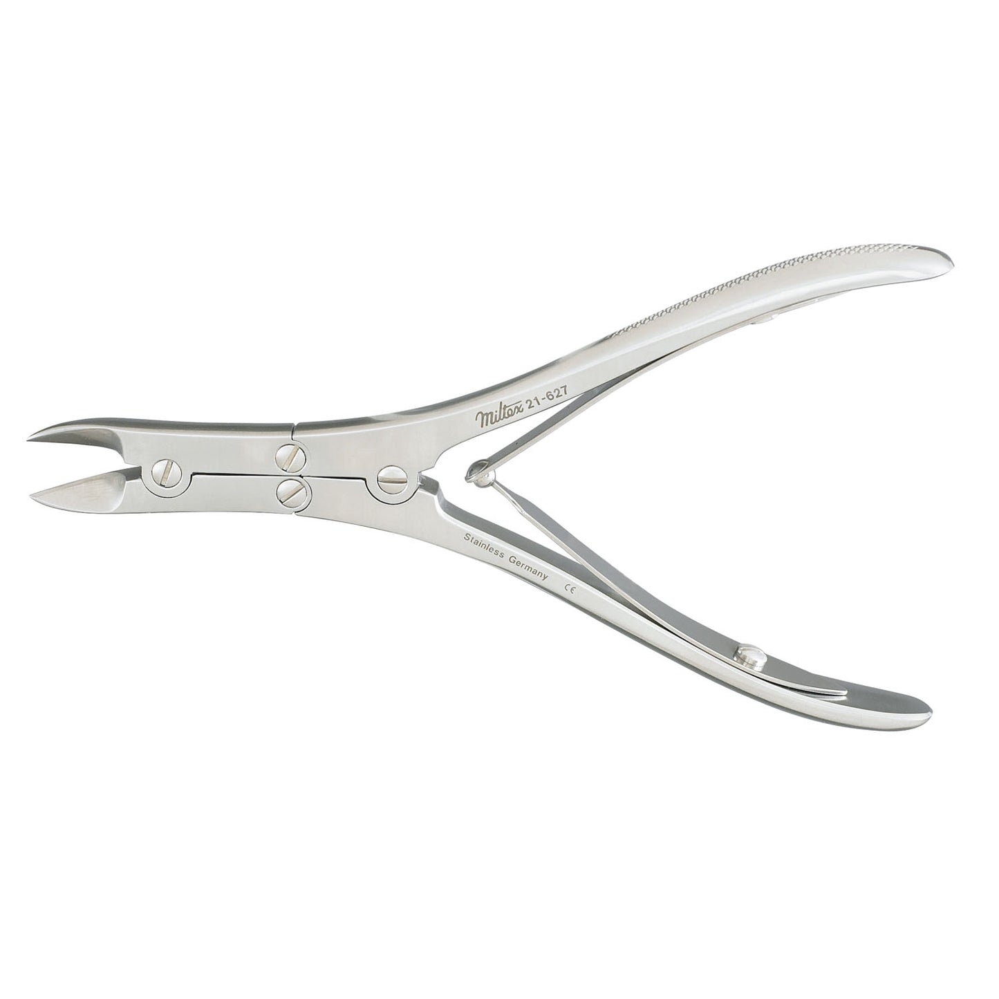 Bone Cutting Forceps, 6", Curved