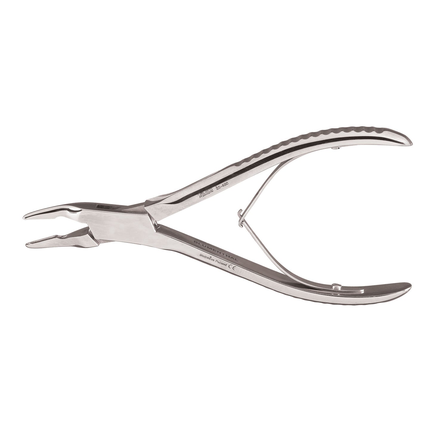 Oral Surgery Rongeur, 6", Beaks At 30 Angle