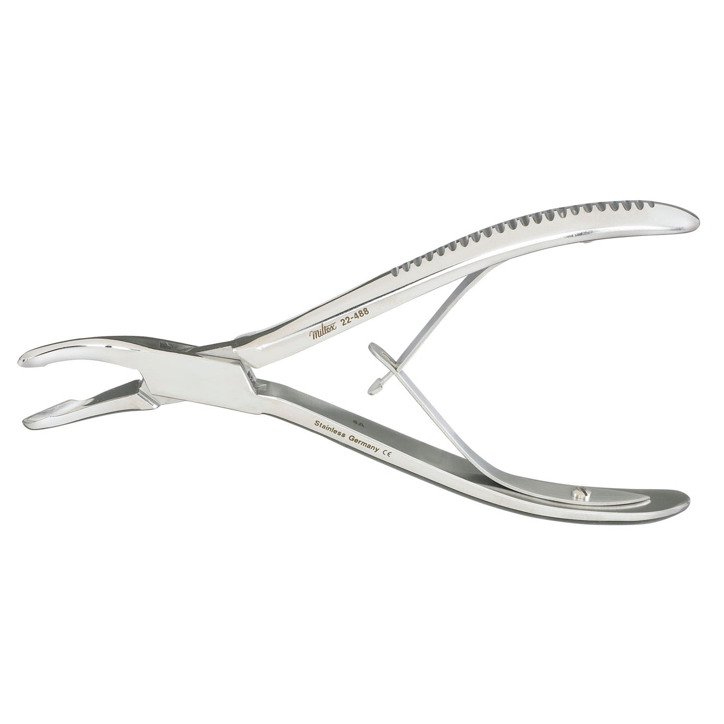 Oral Surgery Rongeur, 6_", No. 4A Pattern, Slightly Curved Beaks