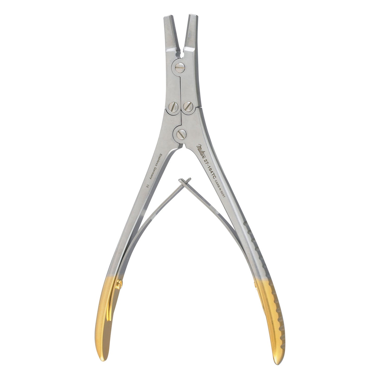 Pin & Wire Puller, 7" Double Action, 4mm Wide Jaws
