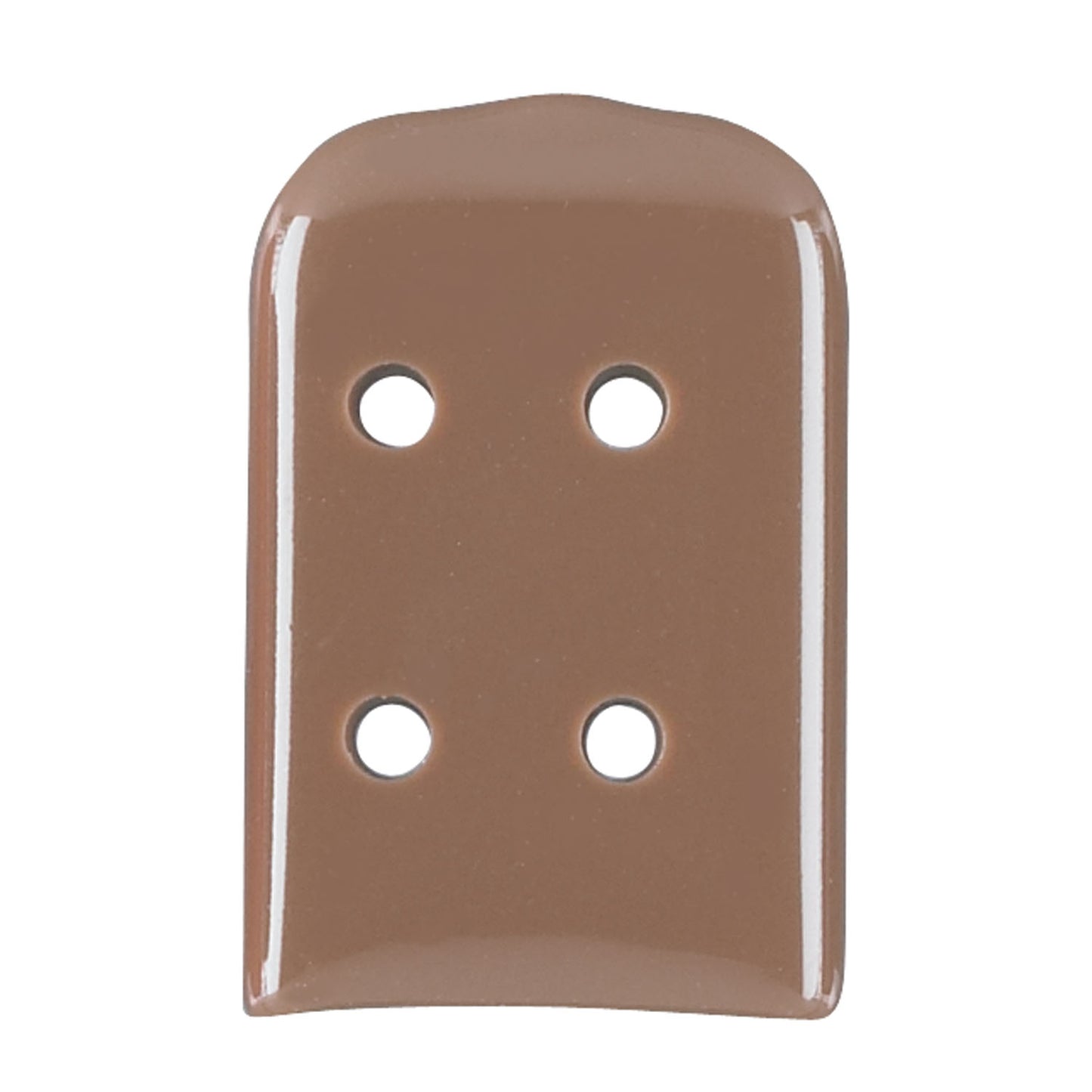 Solid Vented Instrument Guard, Size 8, 5/64" x 5/8" x 1", Brown, Non-Sterile, 50/pkg