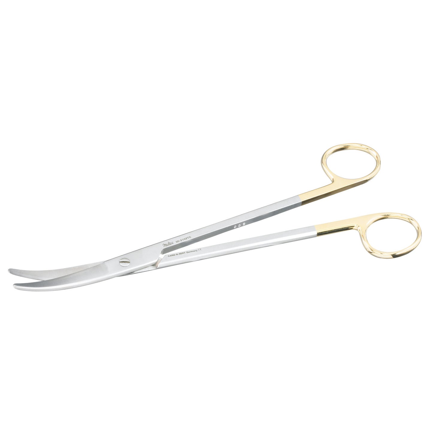Scissors, 9" (22.9cm) Curved, Carb-N-Sert Blades
